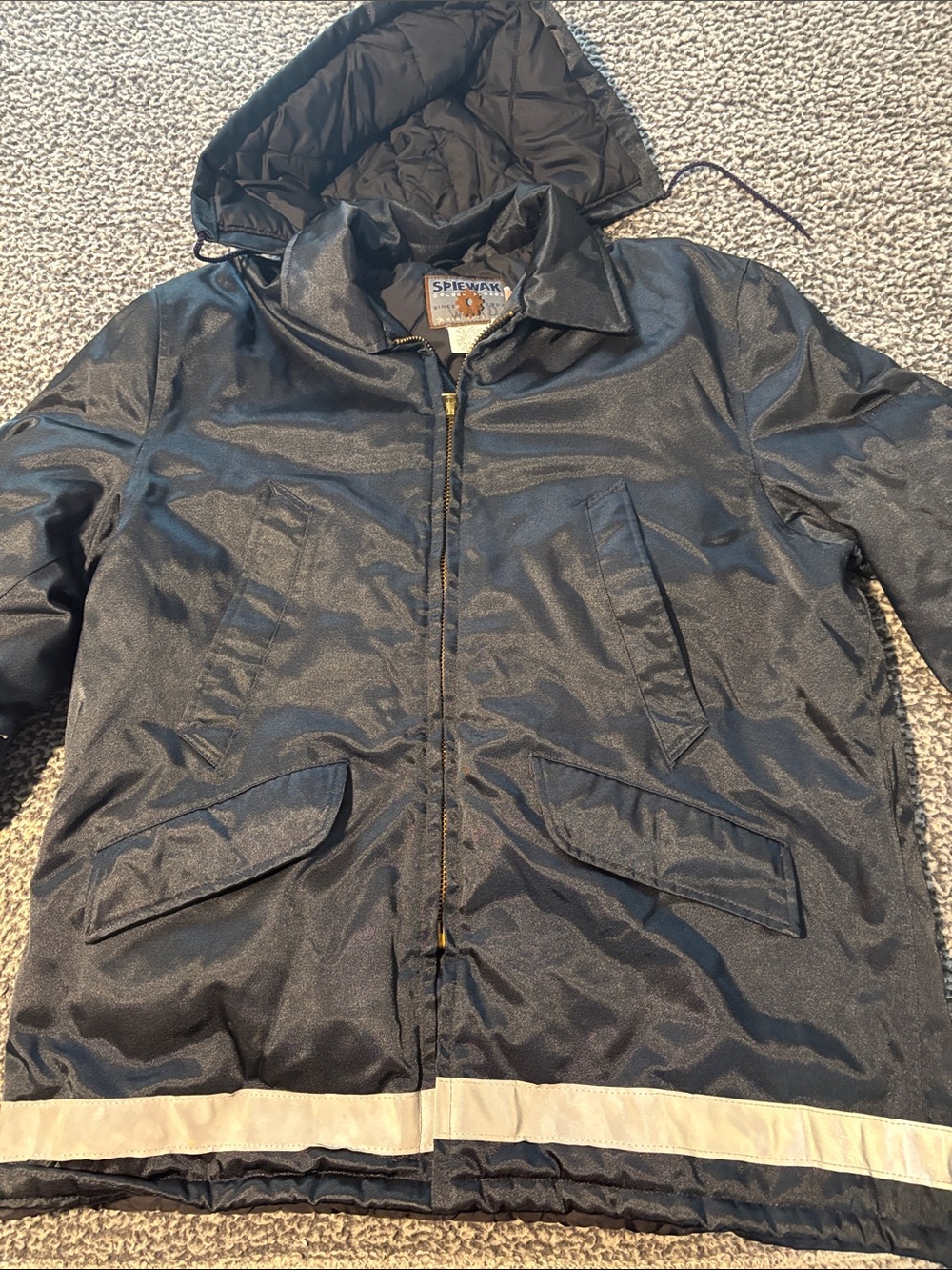 Spiewak Men’s Size 48 (XXL) custom made Blue/Grey Coat in Very Good Condition!